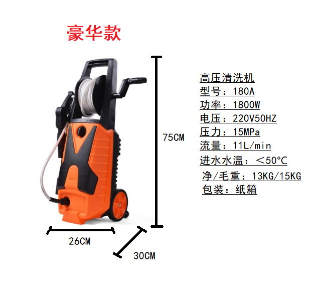电动高压清洗机 3