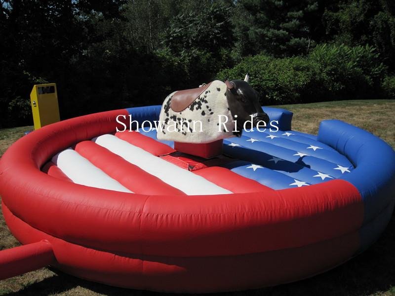 Inflatable Bll Rides Kids Mechanical Bull With Cheap Price Rodeo Bull Fighting M
