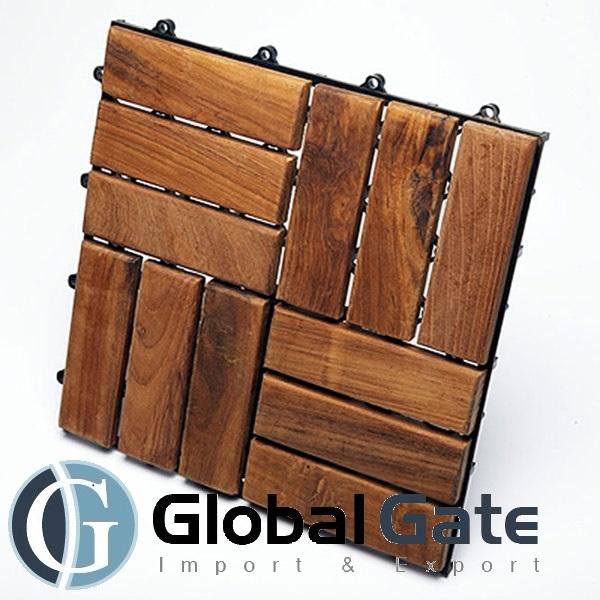 12-SLAT WOOD DECK TILES 2