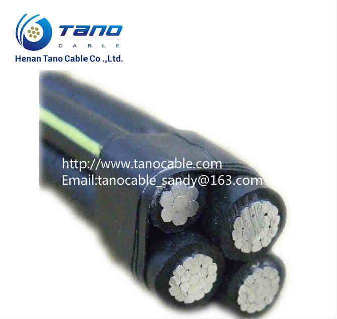 TANO CABLE AAC Conductor XLPE Insulation Overhead Aerial Bundled Cable