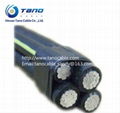 TANO CABLE AAC Conductor XLPE Insulation Overhead Aerial Bundled Cable 1