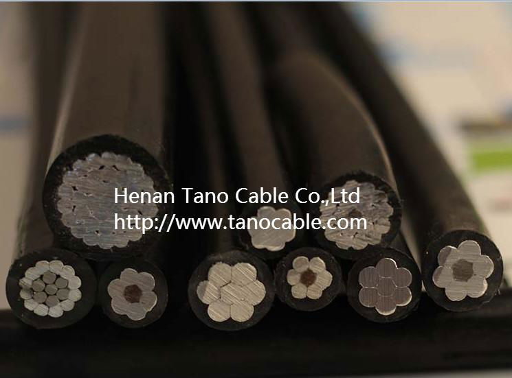 TANO CABLE AAC Conductor XLPE Insulation Overhead Aerial Bundled Cable 3