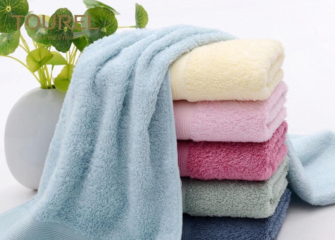 Luxury Spa Hotel Bath Towels 600g White Bath Towel 70x140 Cm 100% Cotton 2