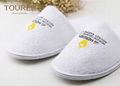 Light Soft White Cheap Disposable Slippers For Guests Unisize