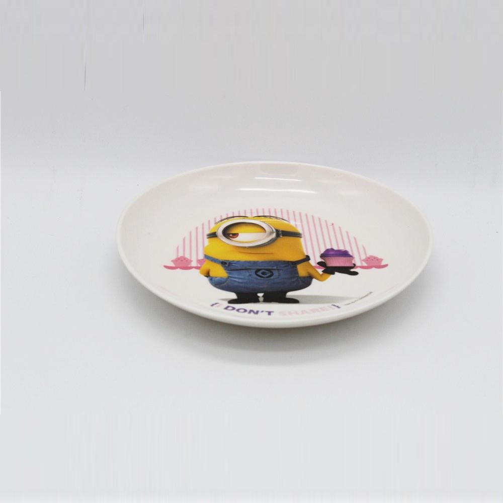 Minla 8.5"oval plate baby sets melamine dishes 3