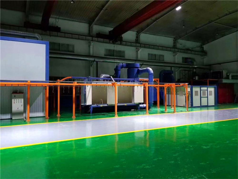 Electric Cabinet Powder Coating Line