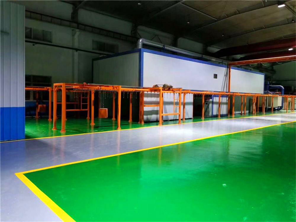 Electric Cabinet Powder Coating Line 2