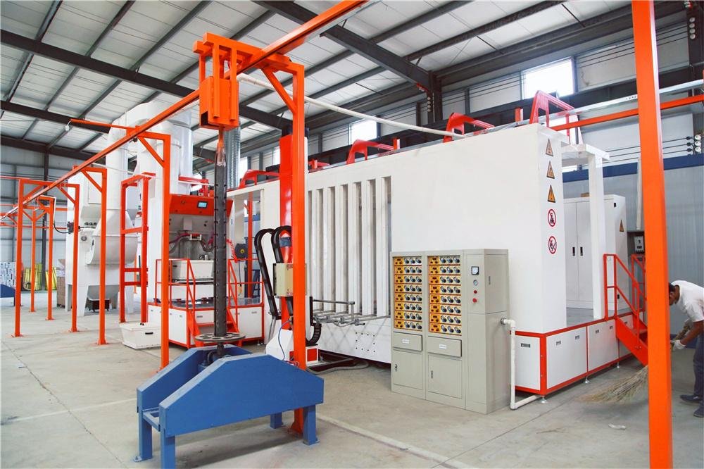 Electric Cabinet Powder Coating Line 3