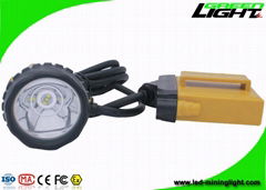 Professinal Explosion Proof Miner's Light, 25000 Lux IP 68 Mining Cap Lamp