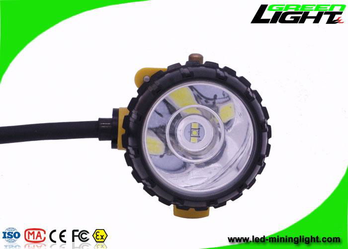  Professinal Explosion Proof Miner's Light, 25000 Lux IP 68 Mining Cap Lamp  5