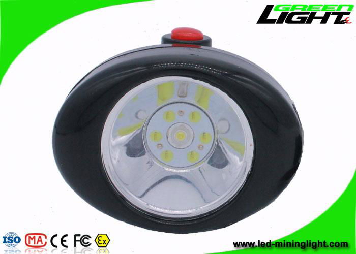 Rechargeable Led Headlamp , 149g Miners Light with 3.7V Lithium Ion Battery