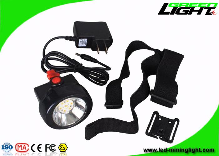 Rechargeable Led Headlamp , 149g Miners Light with 3.7V Lithium Ion Battery 3