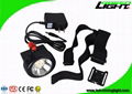 Rechargeable Led Headlamp , 149g Miners Light with 3.7V Lithium Ion Battery