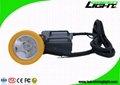 15000 Lux Miners Cap Lamp with 1.6m Cable Flame Proof ABS Material