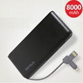 power people usb power bank 8000 mah