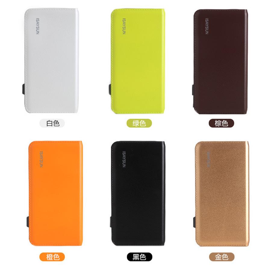 ISANSUN  usb power bank 8000 mah power bank external battery for iphone 4