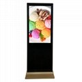 43" 2k FHD floor stand kiosk digital display for supermarket advertisement 2
