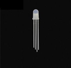 5mm Round Diffused Common Anode RGB LED 4 Pins