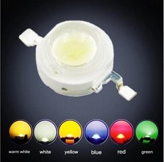 3W High Power LED White, Red, Green, Blue, Yellow