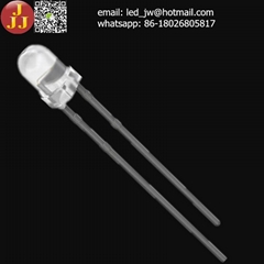 High bright 3mm round 760nm near  Infrared DIP LED