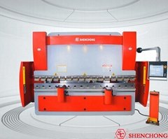 8 axis Hydraulic press brake CNC press brake machine steel bending machine 100T/