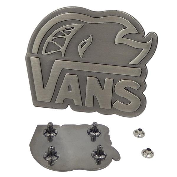 Metal Zinc Alloy Tags with Rivets back 5