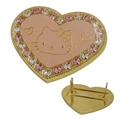 Enamel metal labels for purse