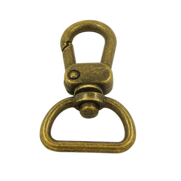 Silver lock swivel hook for laptop bags 4