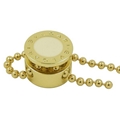 metal cord locks with crystal