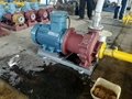 Caustic Soda Transfer Chemical Magnetic driven pump with flow capacity 25m3/h 0.
