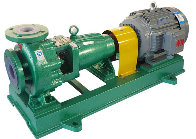 IHF Series Fluorine plastic lined anticorrosive  centrifugal pump