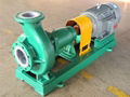 IHF Series Fluorine plastic lined anticorrosive  centrifugal pump