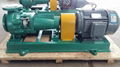 IHF Series Fluorine plastic lined anticorrosive  centrifugal pump