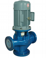 GDF Fluorine Plastic Vertical Centrifugal Pump Anti Corrosive  Pump 