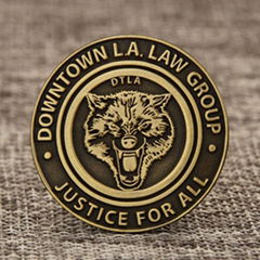 DTLA Antique Lapel Pins