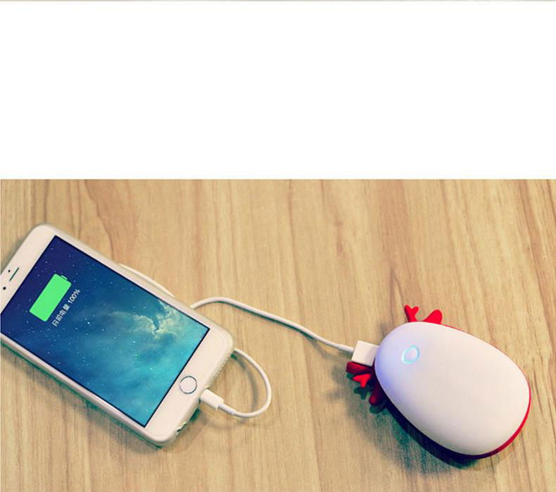 Power Bank Hand Warmer at Cartoon Shape (YM1/4500mAh) 5