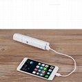Power Bank with Bluetooth Selfie Sticker Portable Charger  YM3 5000mAh multi-fun 4