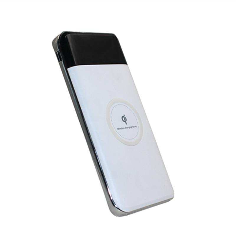 Wireless Power Bank with Display High Capacity Portable Charger 
