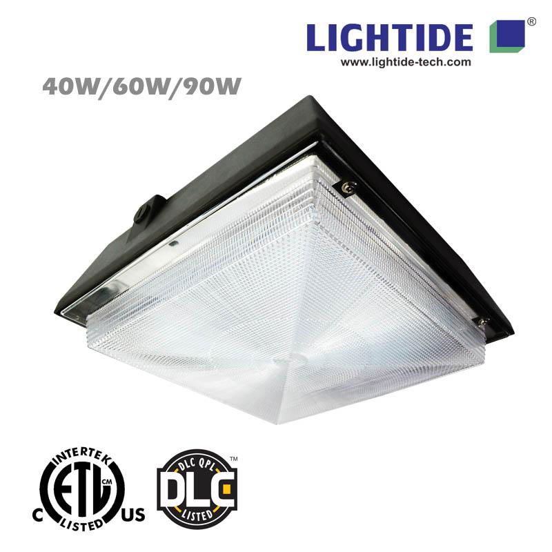 DLC Premium Fuel Pump Canopy LED Luminaires LT-SGSAL-90W