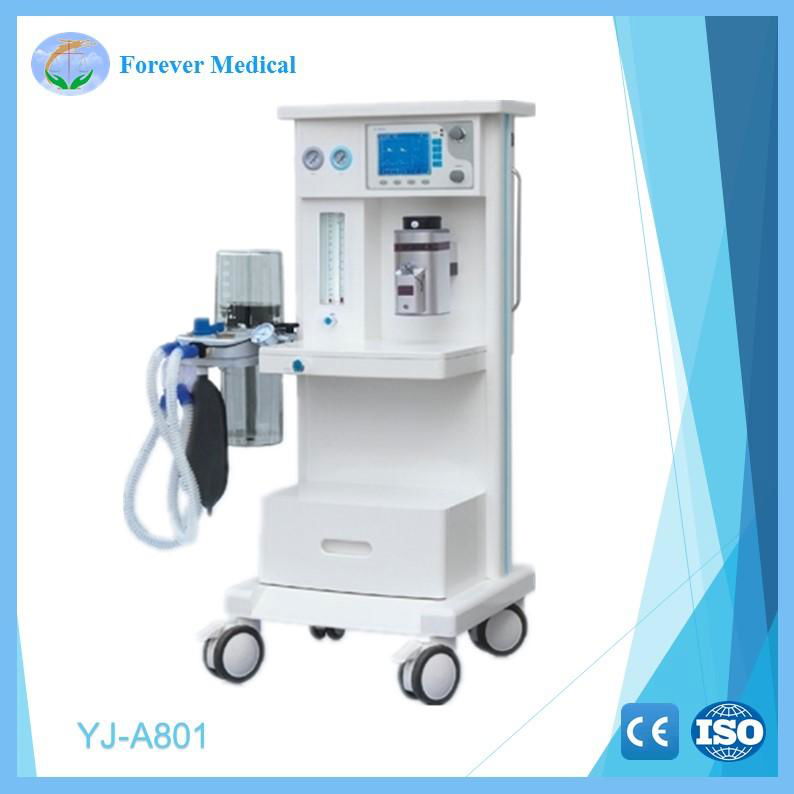 YJ-A801 Excellent quality medical anesthesia ventilator machine