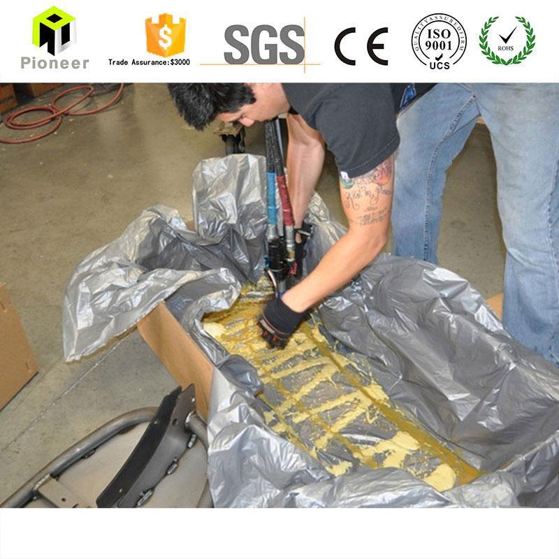 Polyurethane foam sealed air instapak automated box packaging systems machine YONGJIA (China