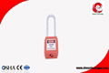 New Products Electronics Long Metal Shackle Plastic Nylon Safety Padlock 1