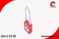 New Products Electronics Long Metal Shackle Plastic Nylon Safety Padlock 4