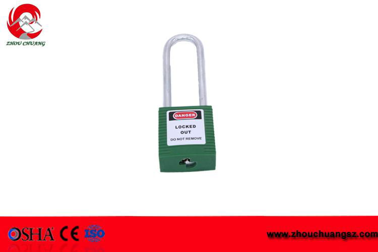 HOT SELLING OEM XENOY SAFETY PADLOCK LONG SHACKLE 76MM 3