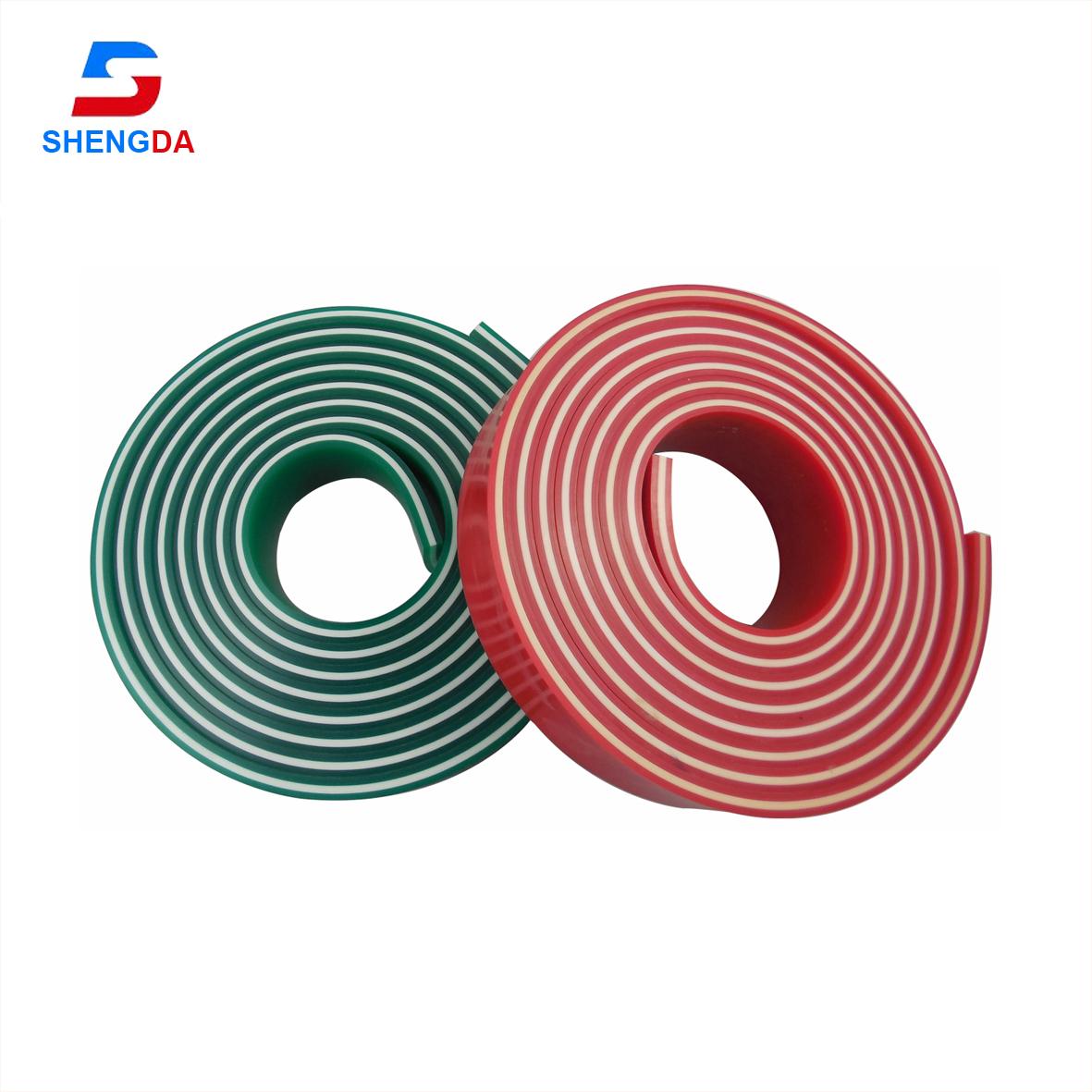 High Abrasion Resistance Polyurethane Rubber Squeegee Sharpener Screen