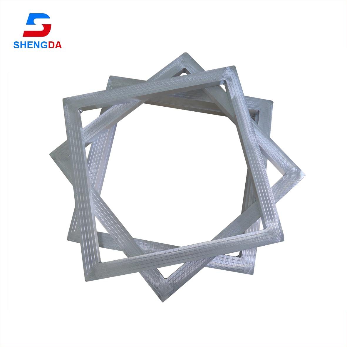 direct factory of strong tension screen printing aluminum screen frames 3