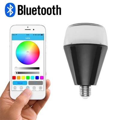 Portable E27 Wireless Bluetooth Bulb Light Speaker