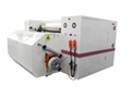  High speed adhesive tapes jumbo roll turret rewinding machine 2