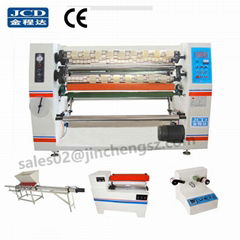 bopp packing tape jumbo making slitting rewinding machine