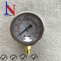 63mm Bezel Crimping Type Oil Filled Pressure Gauge 1